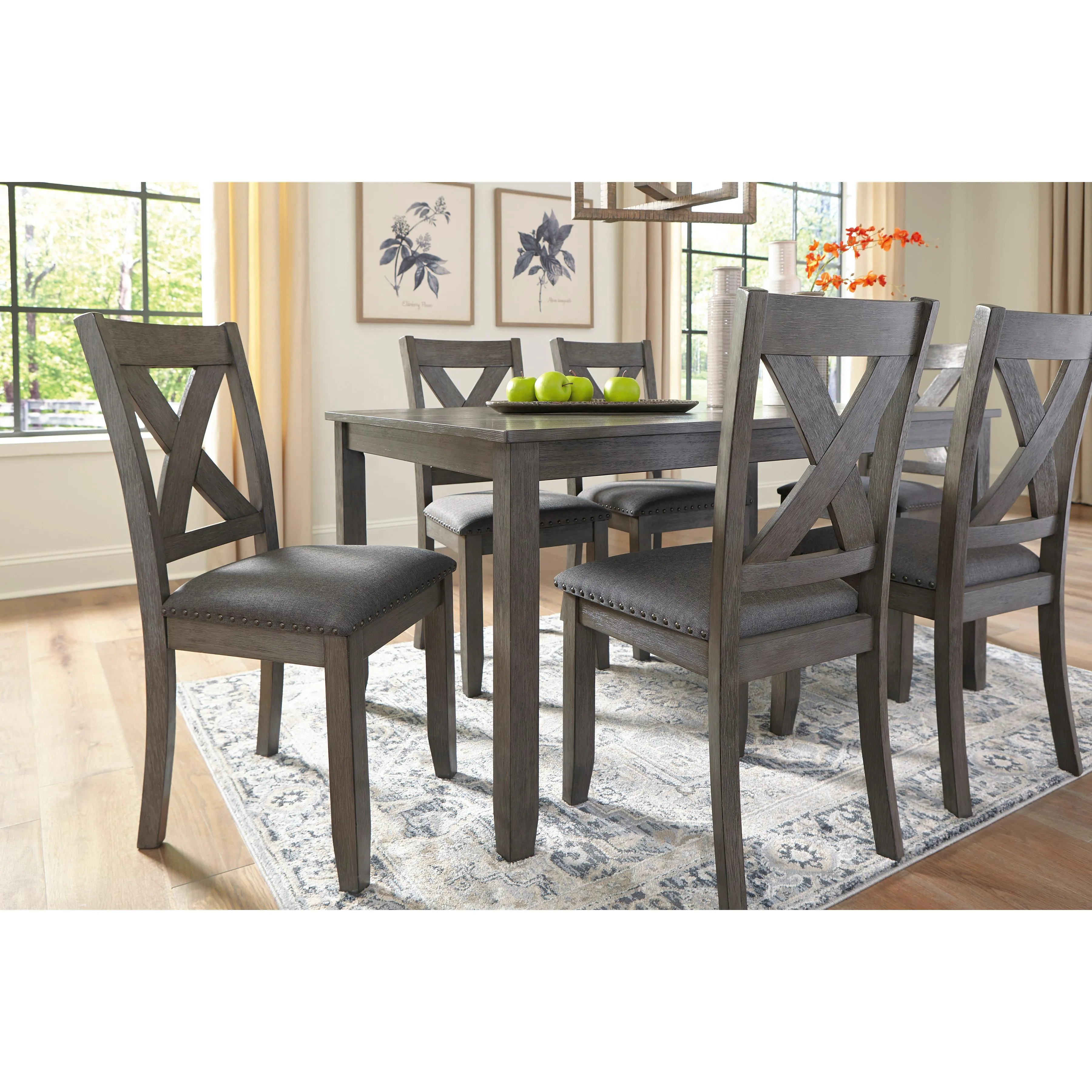 Signature Design by Ashley Caitbrook 7 pc Dinette D388-425