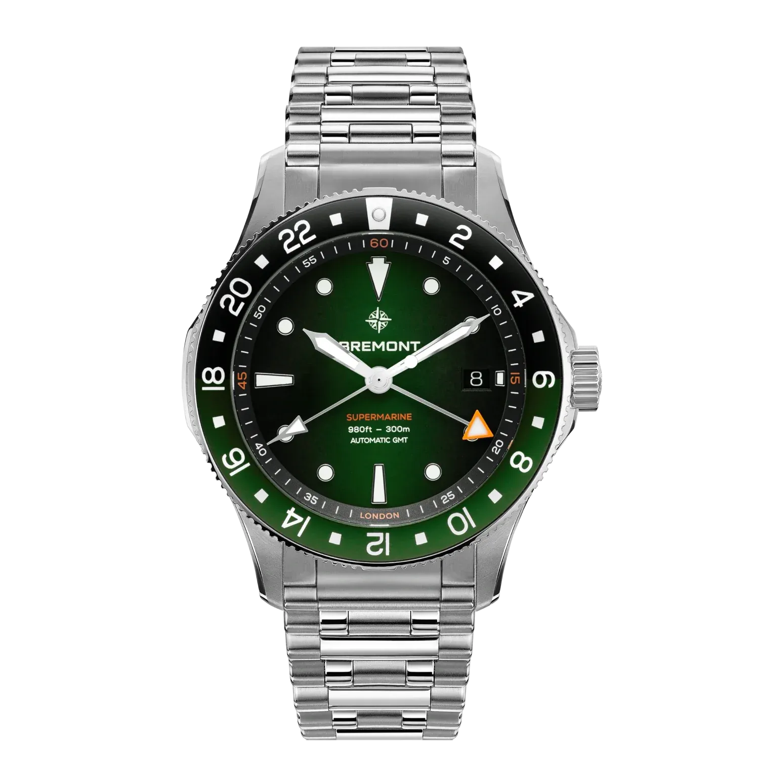 Supermarine 300M GMT, 'Tundra' Green