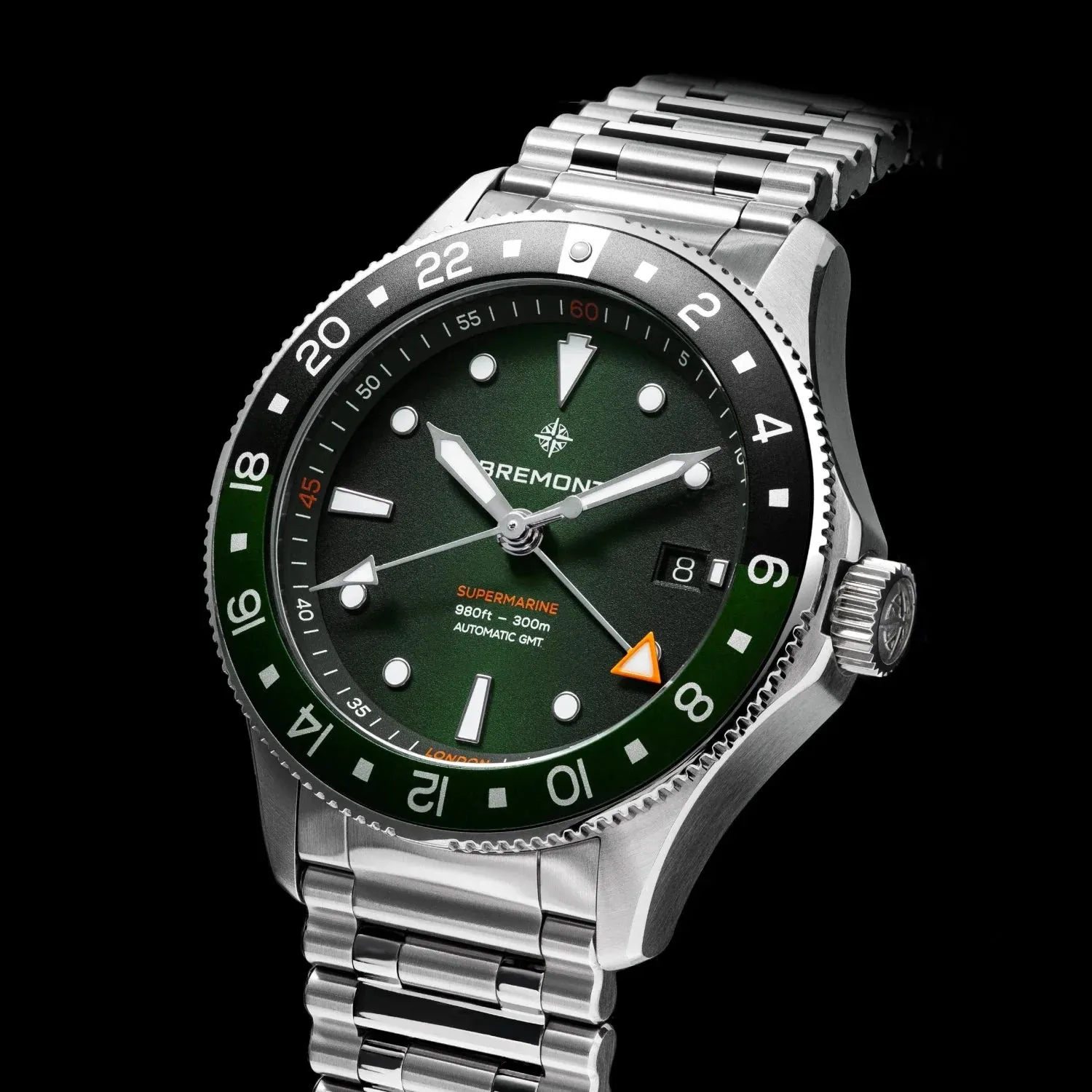 Supermarine 300M GMT, 'Tundra' Green