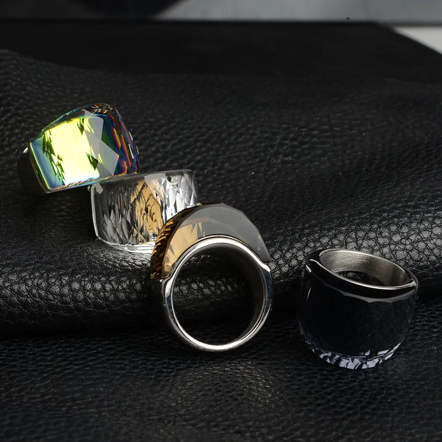 TEEK - Mens Stainless Steel Nigiri Rings