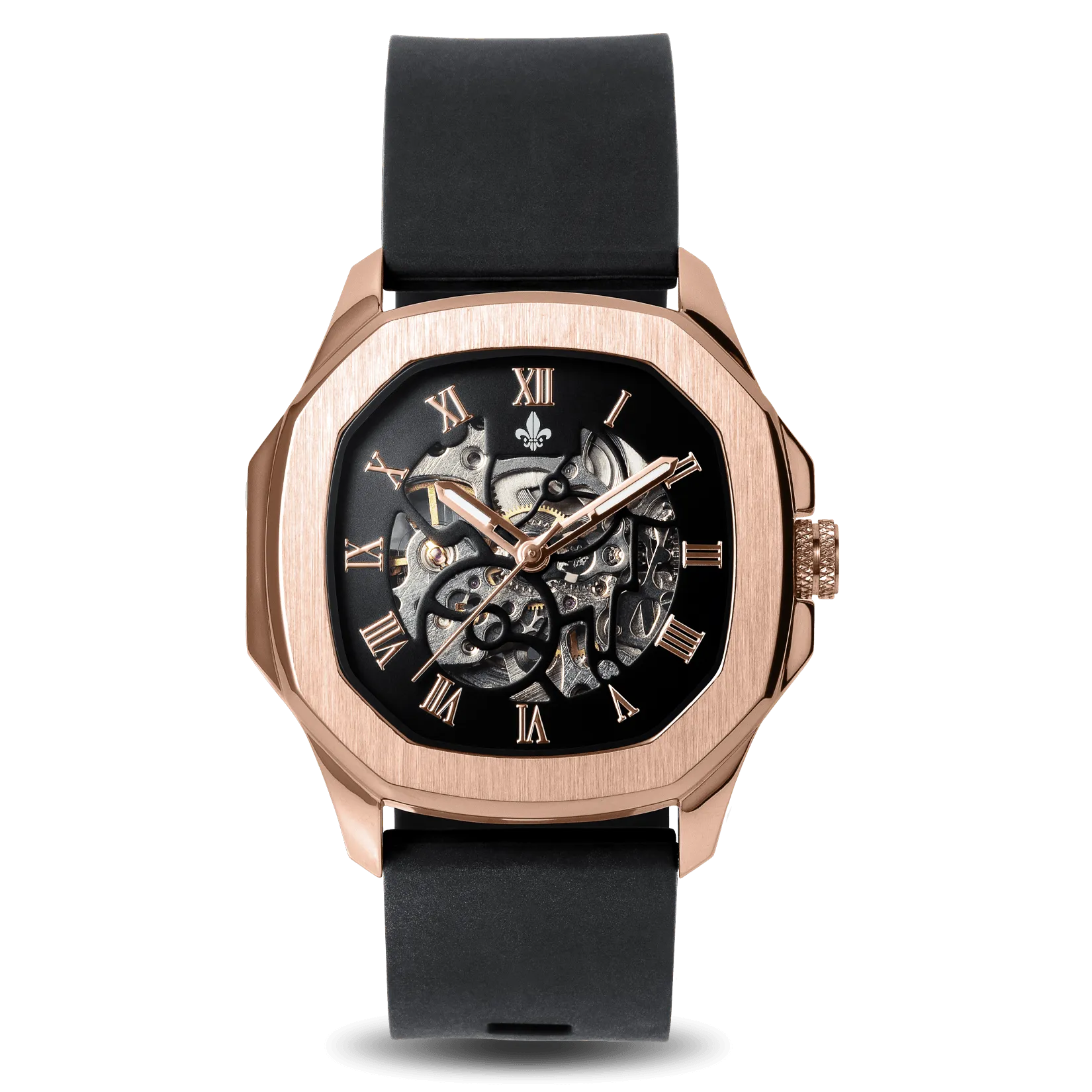 The Avalon Rose Gold   Rose Gold Mesh Strap